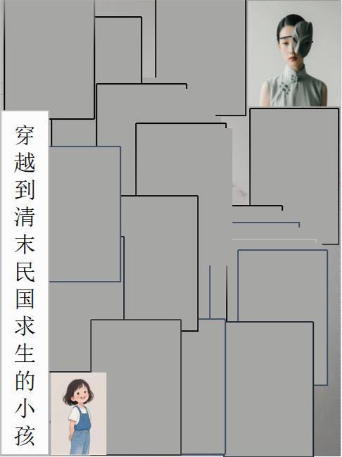 穿越到清末民國求生的小孩封面